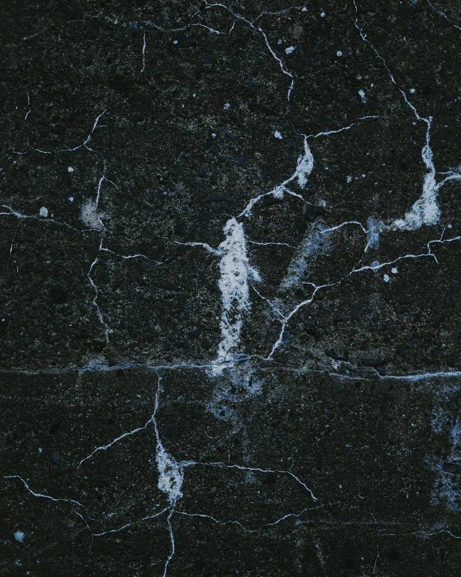 Decorative marble-effect surface