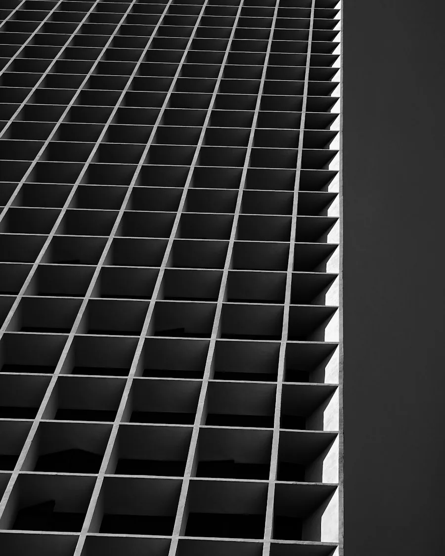 Geometric 3D structured panel for a feature wall
